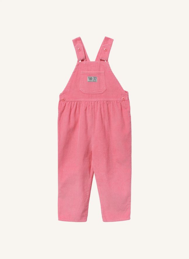Salopette Velours Côtelé | Rose