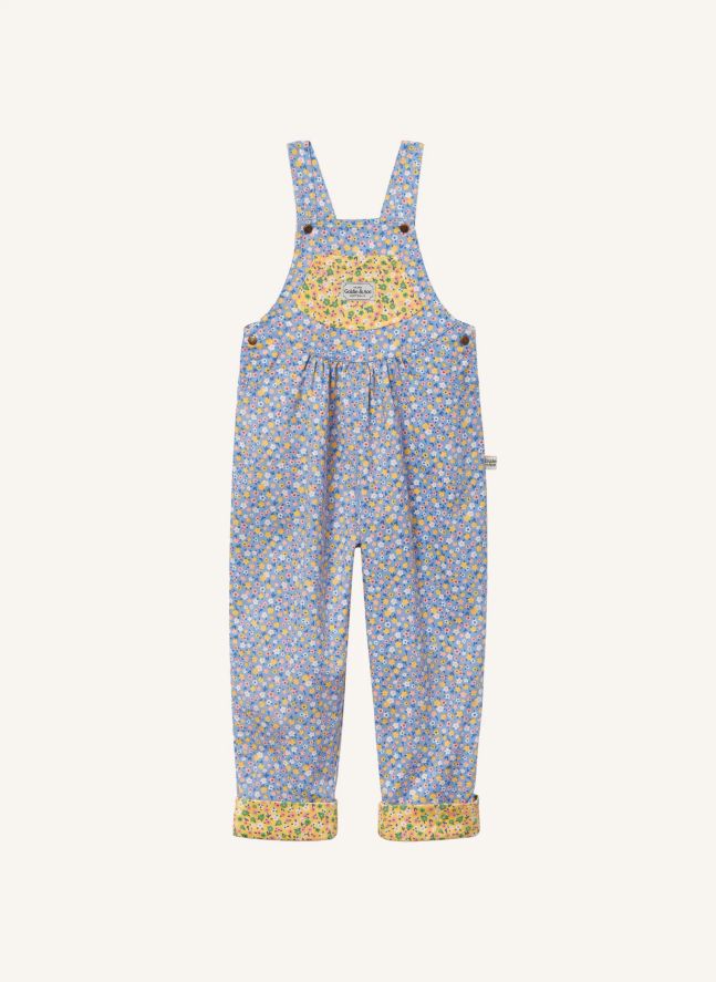 Salopette Posy Fleurie | Bleu