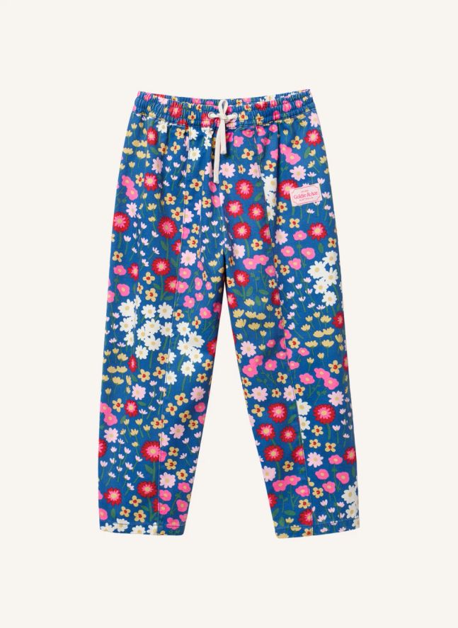 Pantalon Peony Fleuri | Bleu