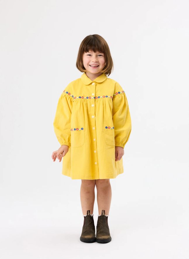 Robe Smockée Daisy | Jaune