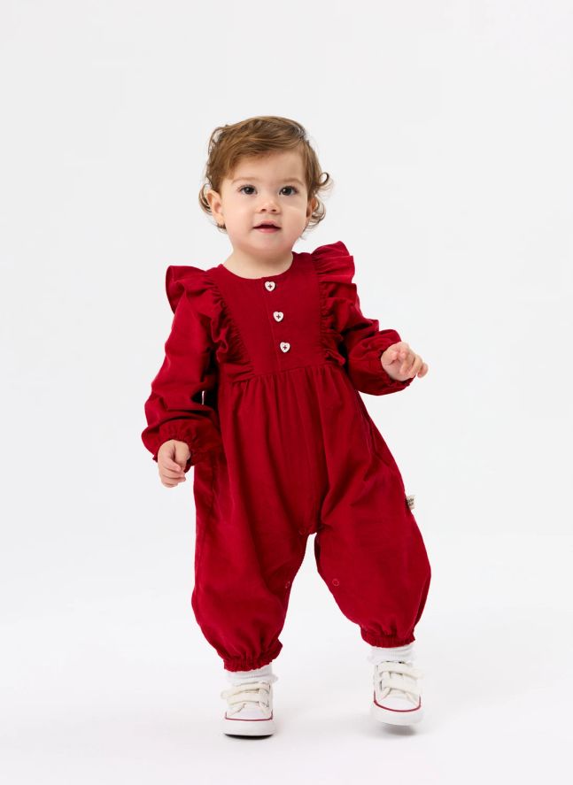 Combinaison Volants Sweet | Rouge