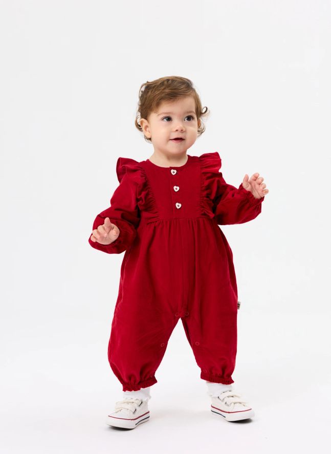 Combinaison Volants Sweet | Rouge