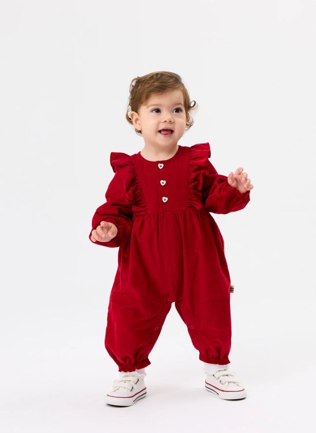 Combinaison Volants Sweet | Rouge
