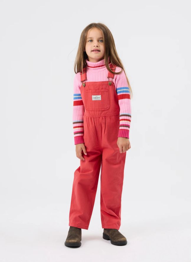 Salopette Austin Denim | Rouge