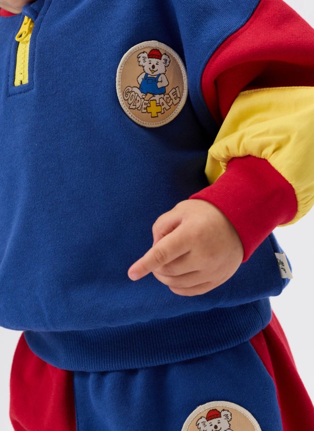 Sweat Colorblock Koala | Bleu