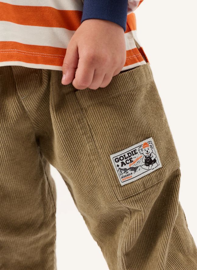 Pantalon Koala Velours Côtelé | Camel