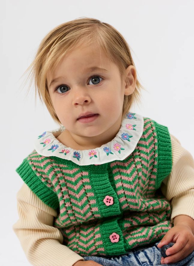 Gilet Sans Manches Sweet | Vert