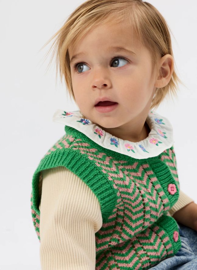Gilet Sans Manches Sweet | Vert