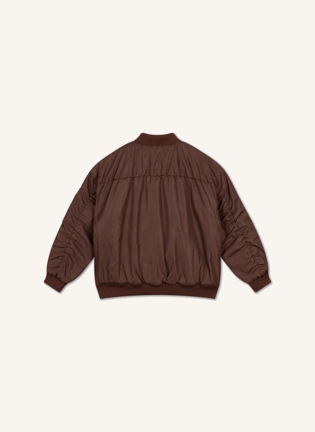 Bomber Fibres Recyclées | Marron