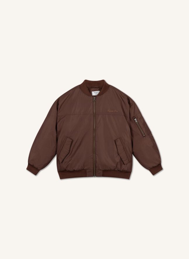Bomber Fibres Recyclées | Marron
