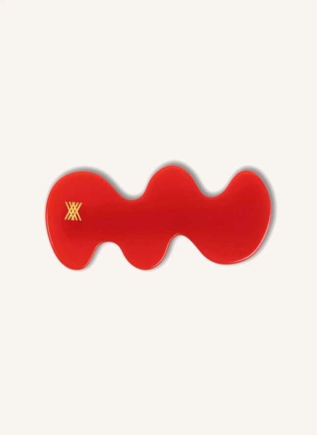 Barrette Wavy | Rouge