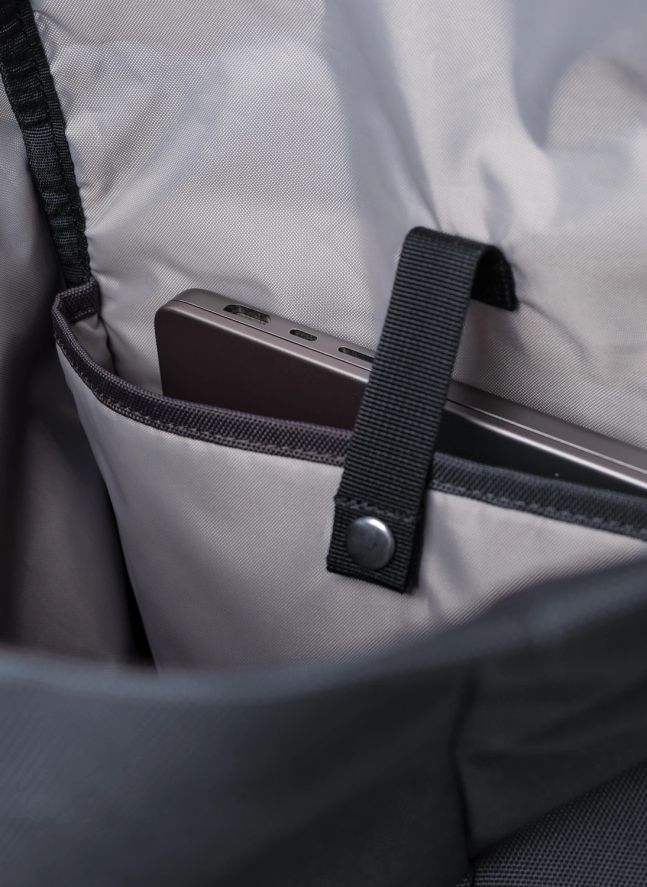 Sac à dos Roll-top GROUND L | Bleu marine