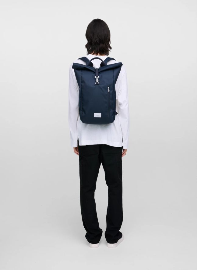 Sac à dos Roll-top GROUND L | Bleu marine