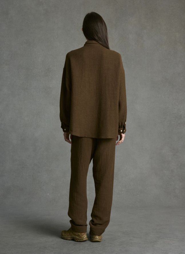 Pantalon Jabiru Gaze de Coton | Marron