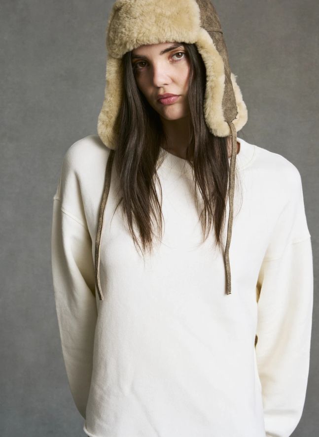 Sweat Victoire | Crème