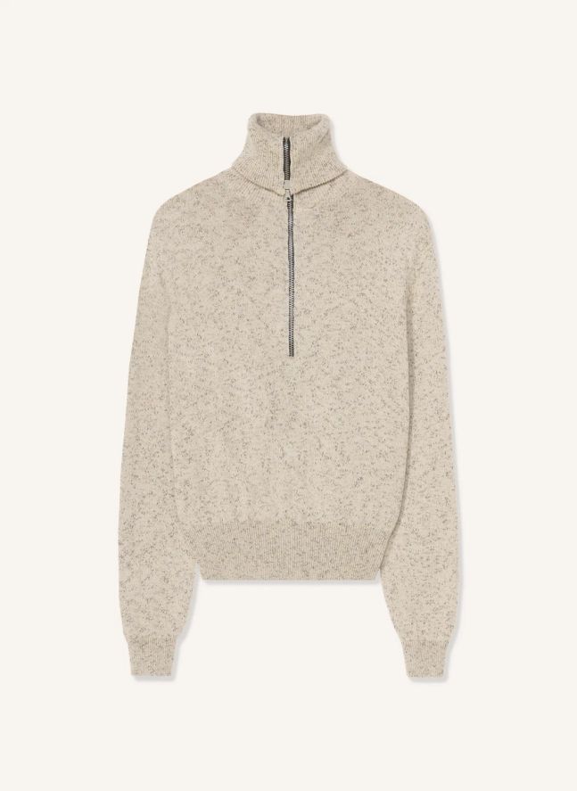 Cardigan Merino Laine | Ecru
