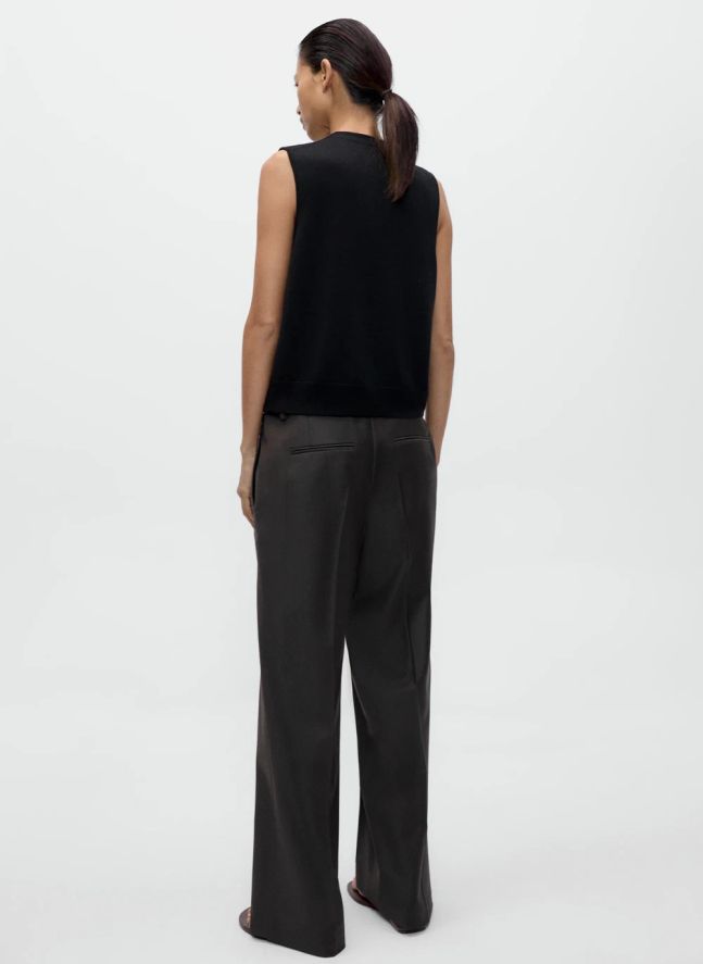 Gilet Meriono Laine | Noir