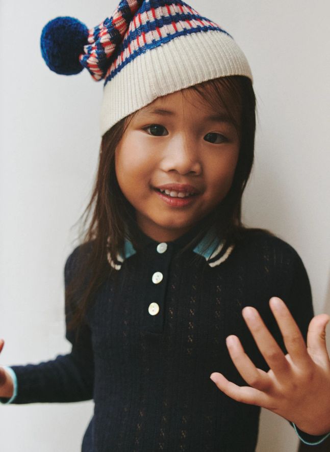 Bonnet Multi Laine Mérinos | Ecru