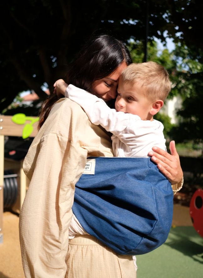 Porte-bébé Carry & Walk | Denim