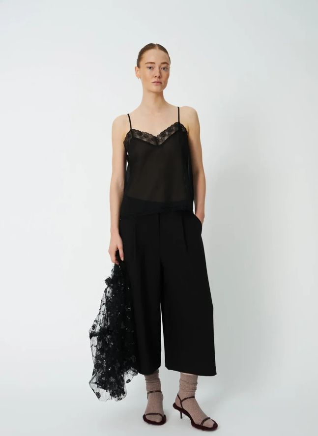 Blouse Sequins | Noir