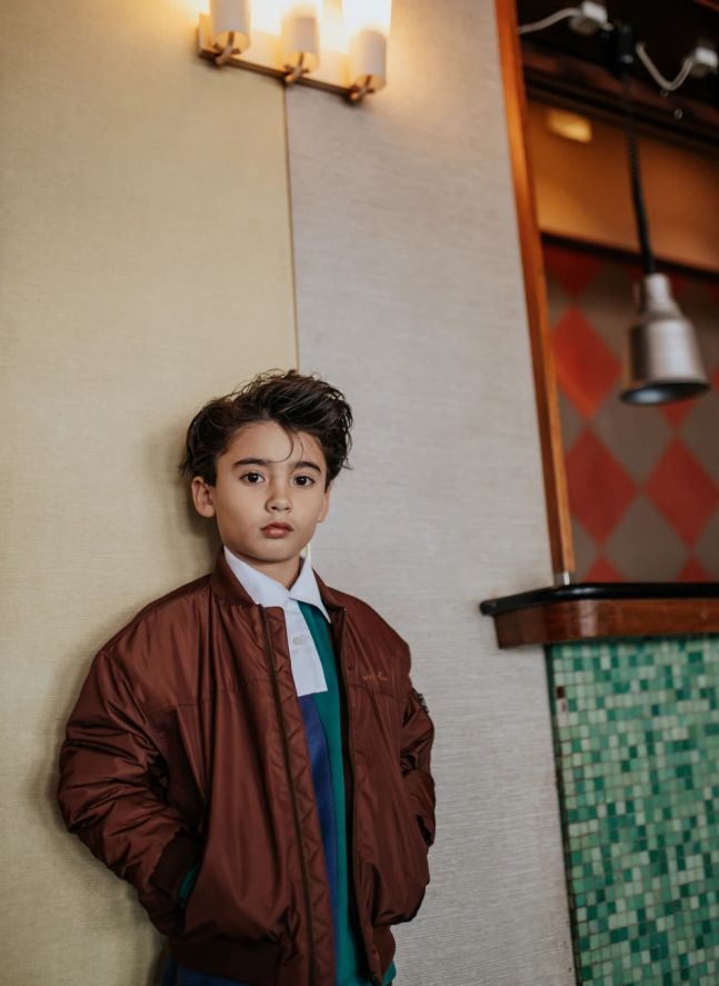 Bomber Fibres Recyclées | Marron