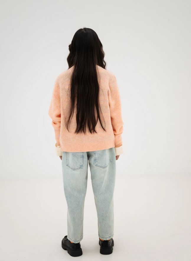 Jean Barrel Coton Bio | Bleu Clair
