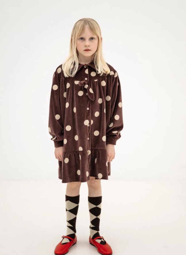 Chaussettes Arlequin | Marron