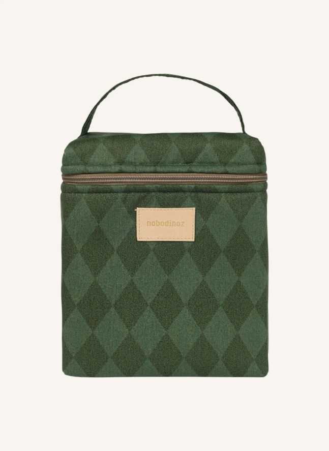 Lunch bag isotherme Hyde Park Diamonds | Vert