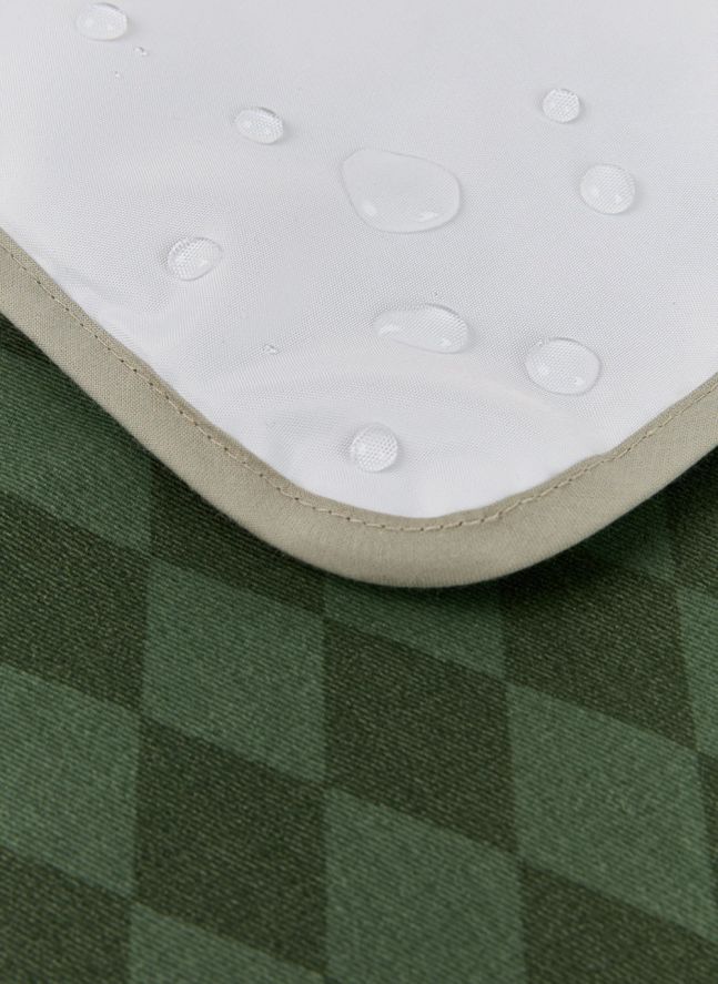 Cambiador de viaje Hyde Park Diamonds | Verde
