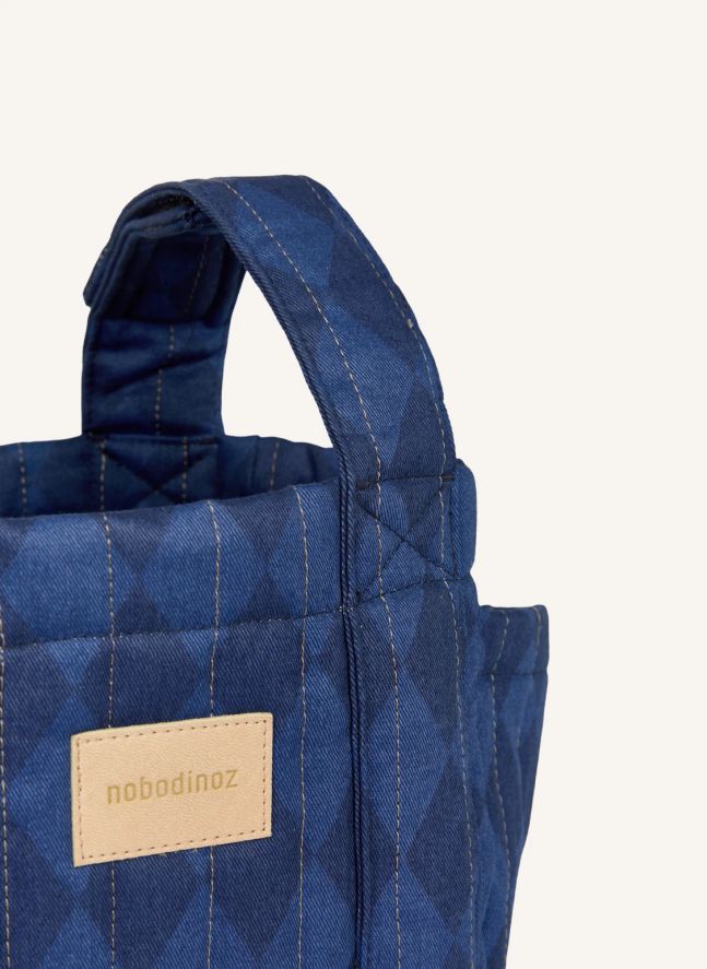 Sac organiseur pour poussette Hyde Park Diamonds | Bleu