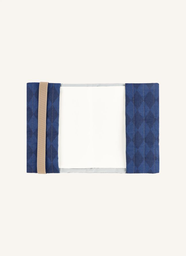Protège carnet de santé Hyde Park Diamonds | Bleu