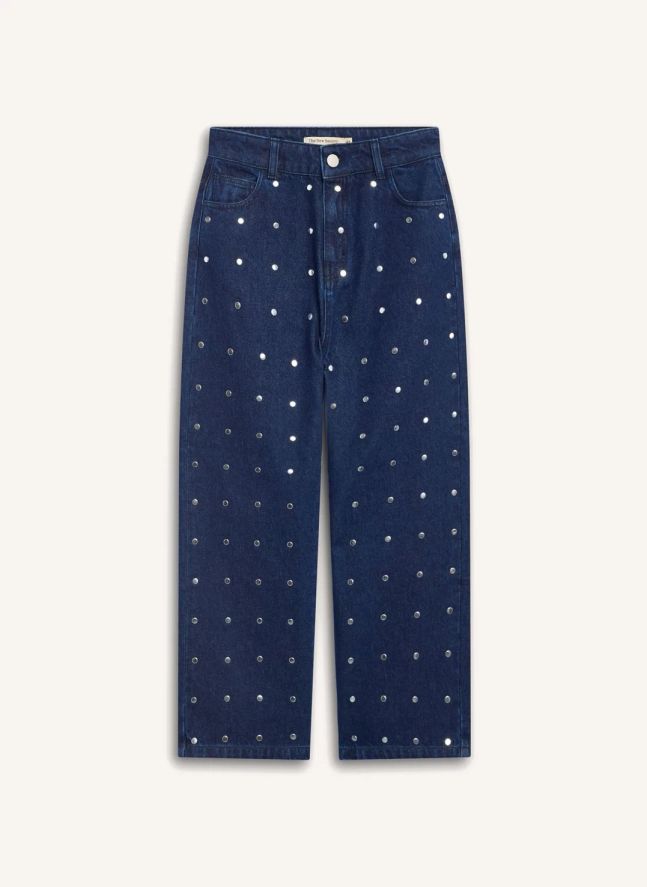 Pantalon Pailettes | Bleu