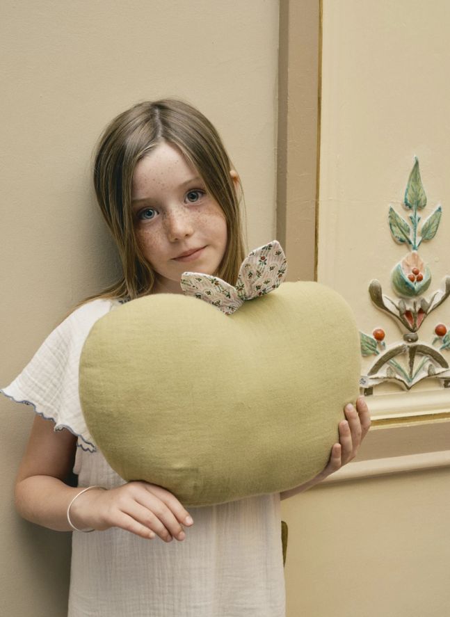 Coussin Pomme Ferdinand | Vert pistache
