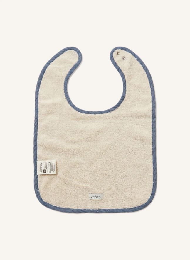 Bavoir Bertille | Chambray Bleu