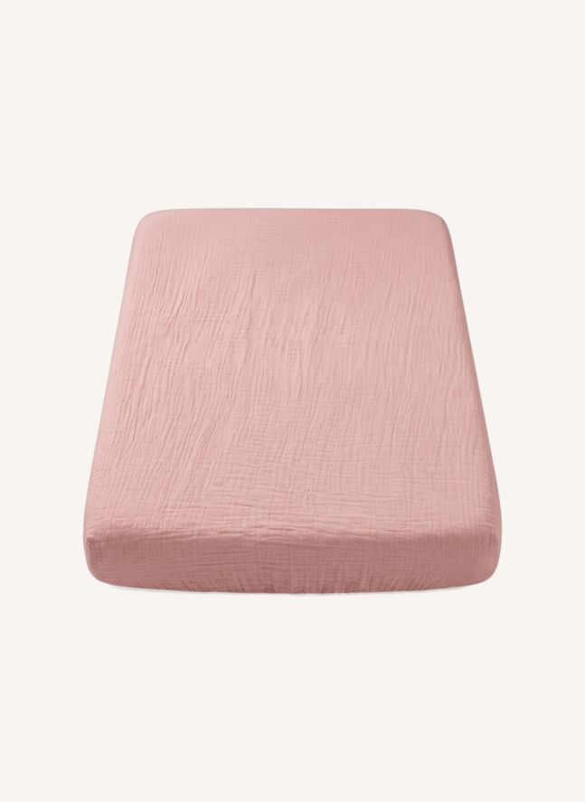 Cubrepañal Denise | Gasa Vieux Rose