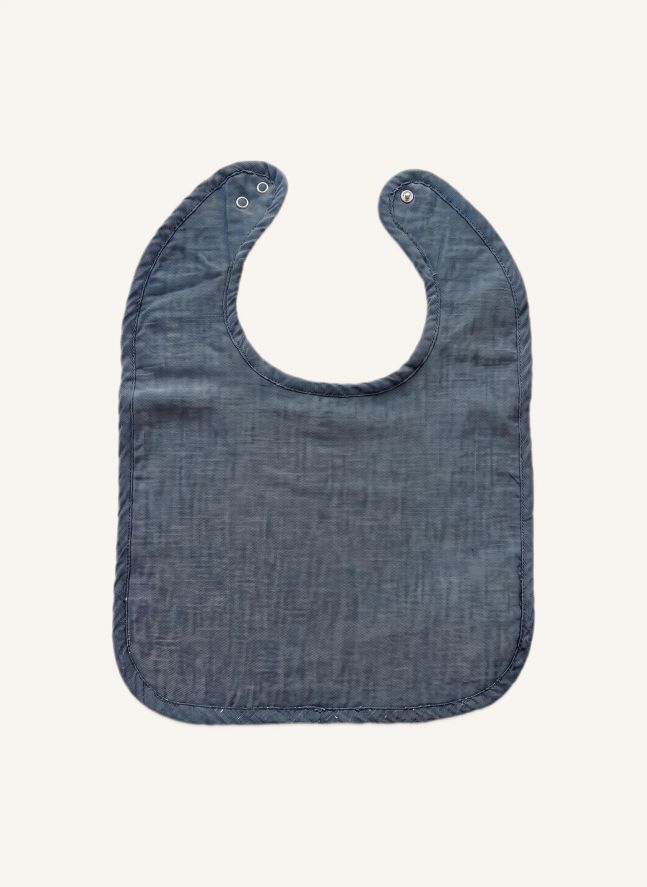 Babero Bertille | Chambray Bleu
