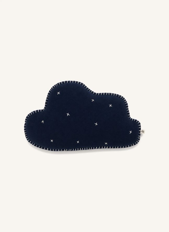 Coussin Nuage Ferdinand | Gaze Bleu Nuit