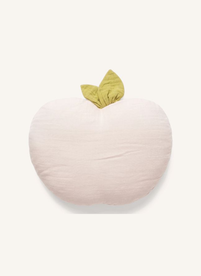 Coussin Pomme Ferdinand | Gaze Rose Dragée