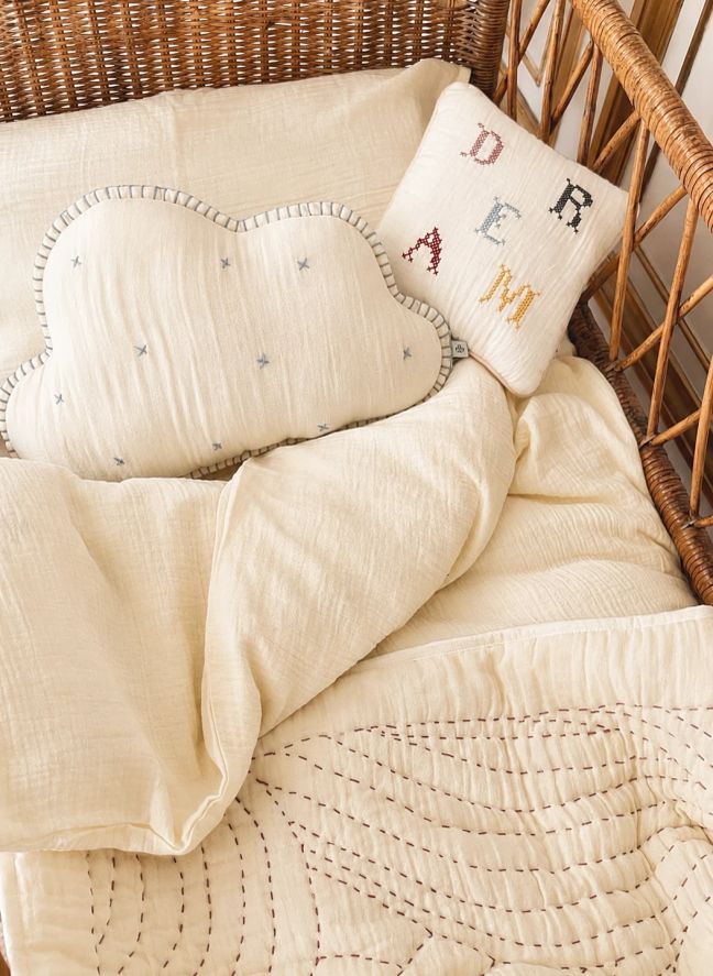 Coussin Nuage Ferdinand | Gaze Vanille