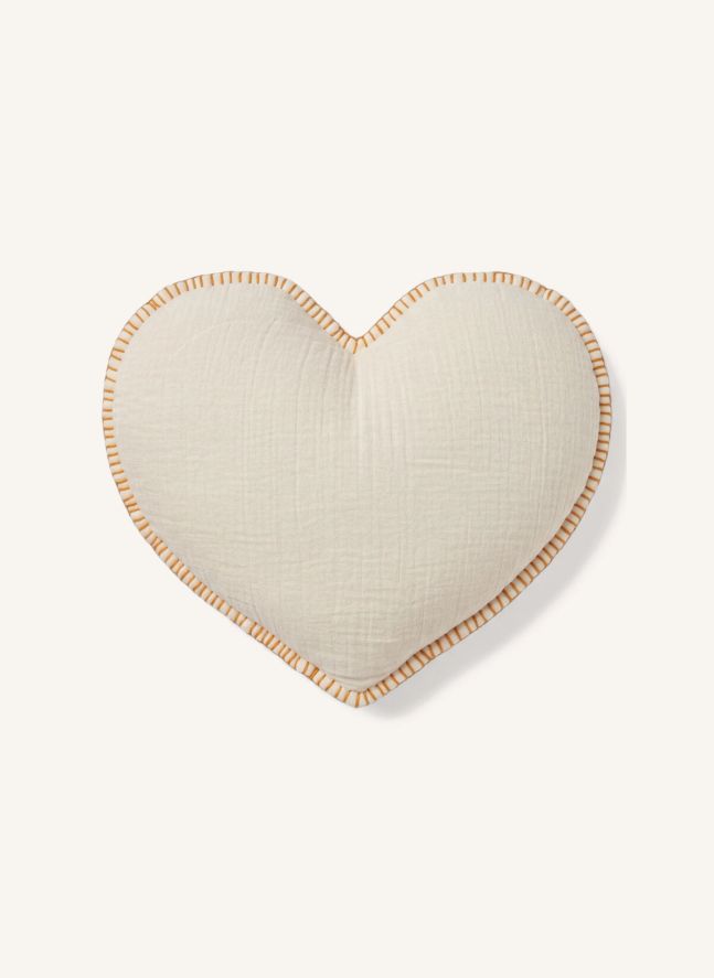 Coussin Coeur Ferdinand | Gaze Ivoire