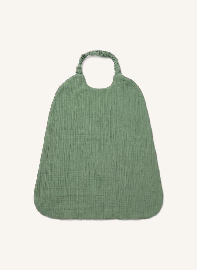 Babero Gustave grande | Gasa Vert Mousse