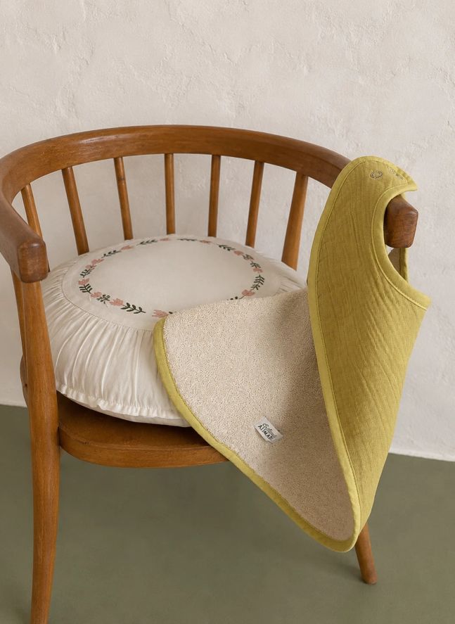 Bavoir Bertille | Vert pistache