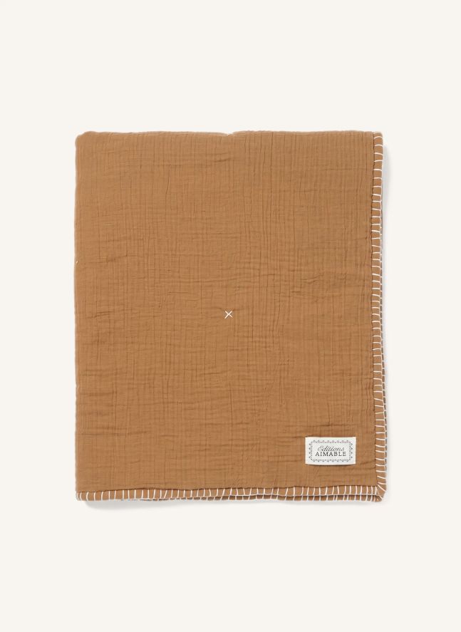 Plaid Pablo | Gaze Noisette