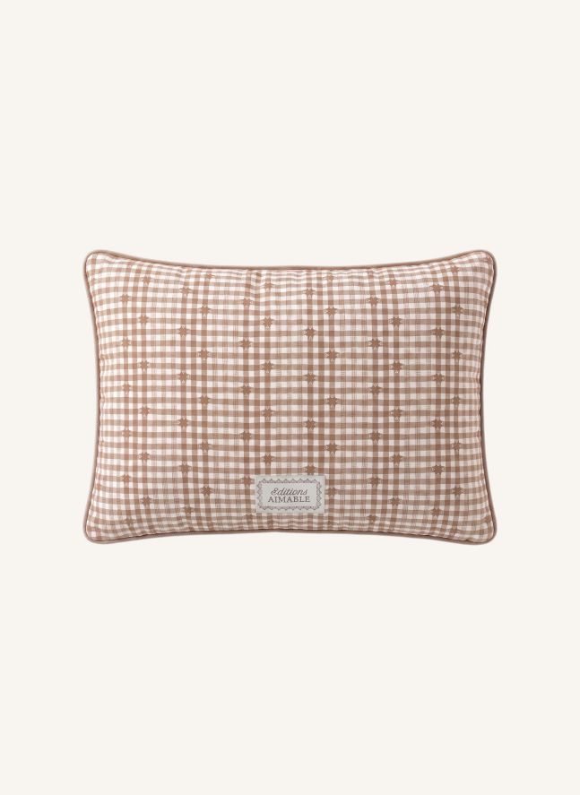 Coussin frise cowboy Camille | Gaze Noisette