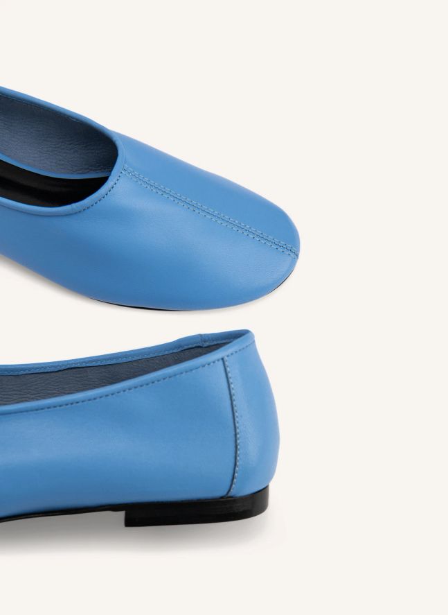 Ballerines Prudence Cuir | Bleu