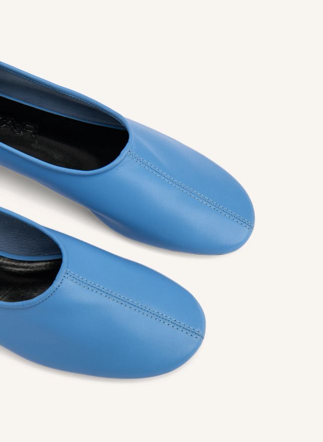 Ballerines Prudence Cuir | Bleu