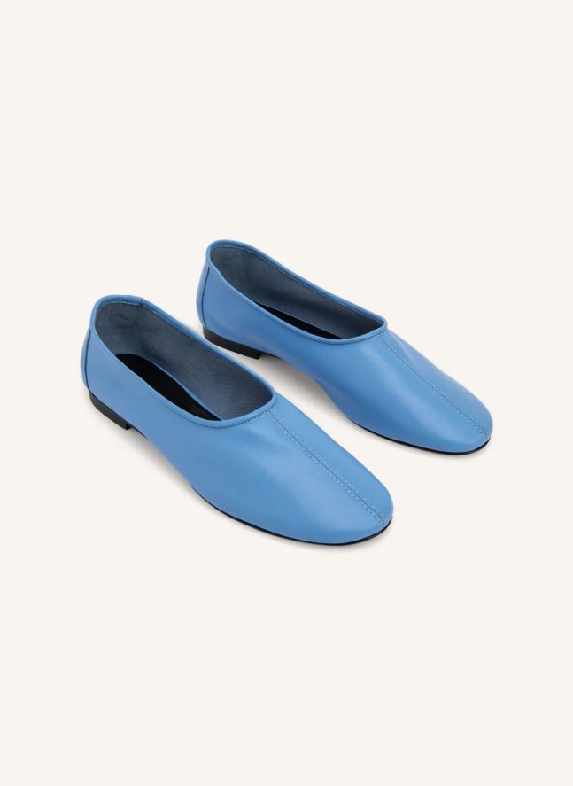 Ballerines Prudence Cuir | Bleu
