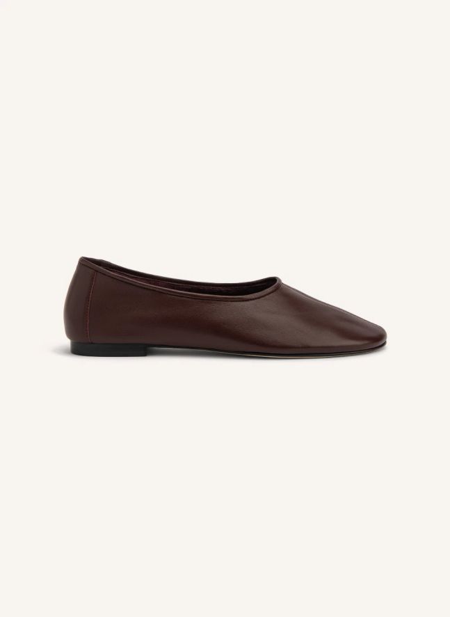 Ballerines Prudence Cuir | Marron