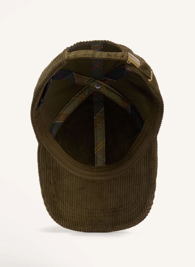 Casquette Preston Velours | Olive
