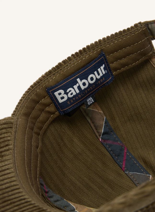 Casquette Preston Velours | Olive